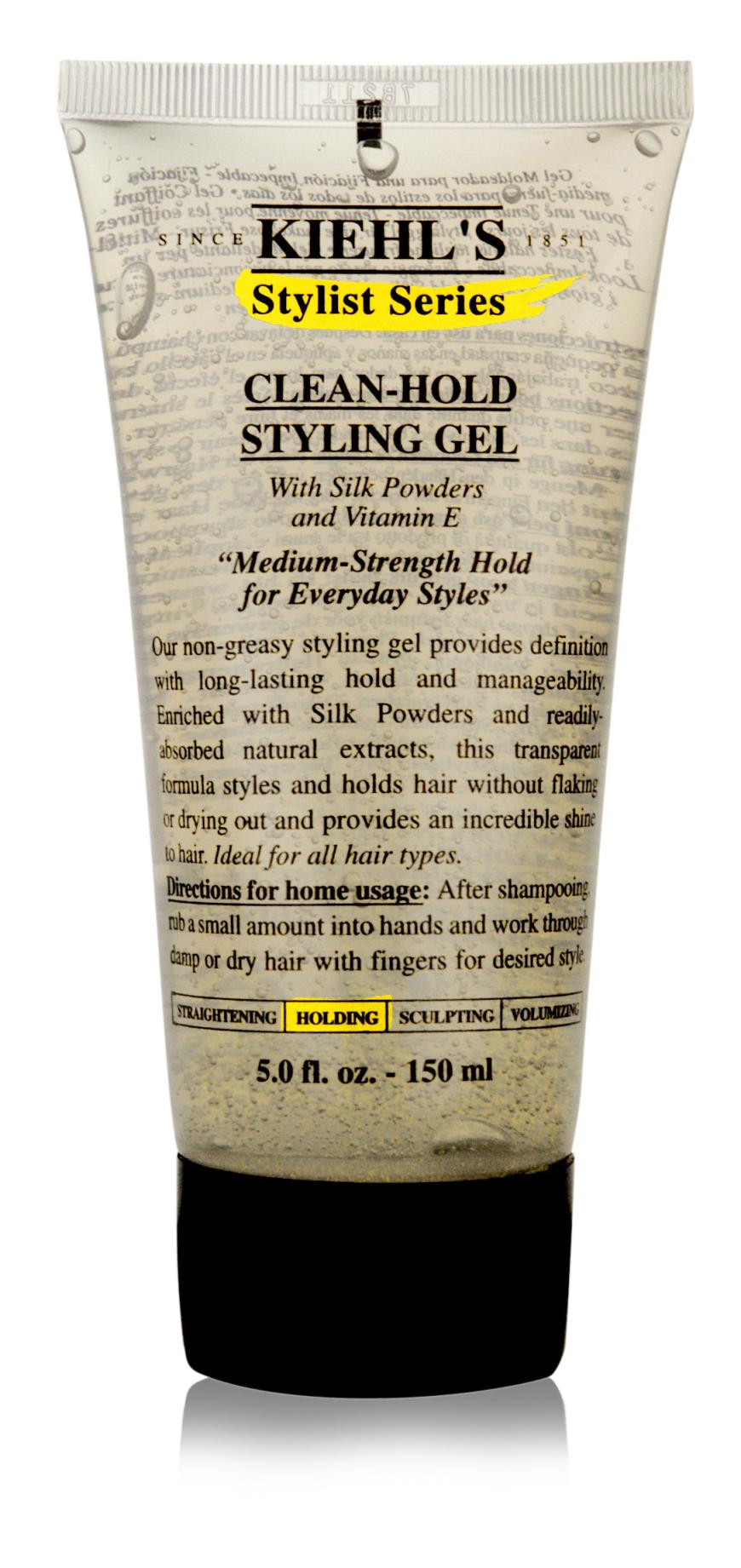 „Clean-Hold Styling Gel“ von Kiehl’s Stylist Series, ca. 19 Euro