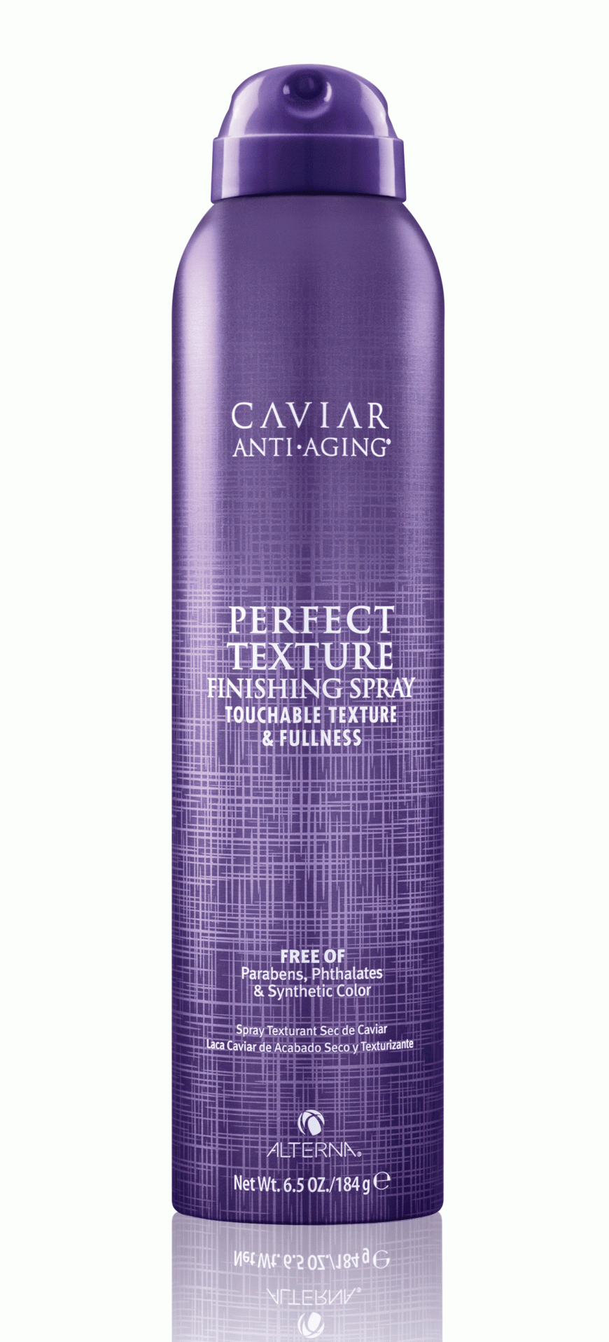„Caviar Anti-Aging Perfect Texture Finishing Spray“ von Alterna, ca. 35 Euro, bei Douglas