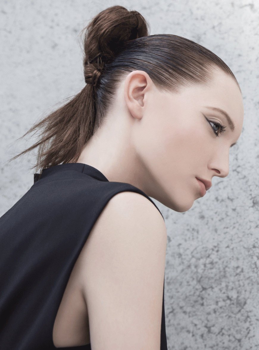Half Ponytail undone wie bei Victoria Beckham
