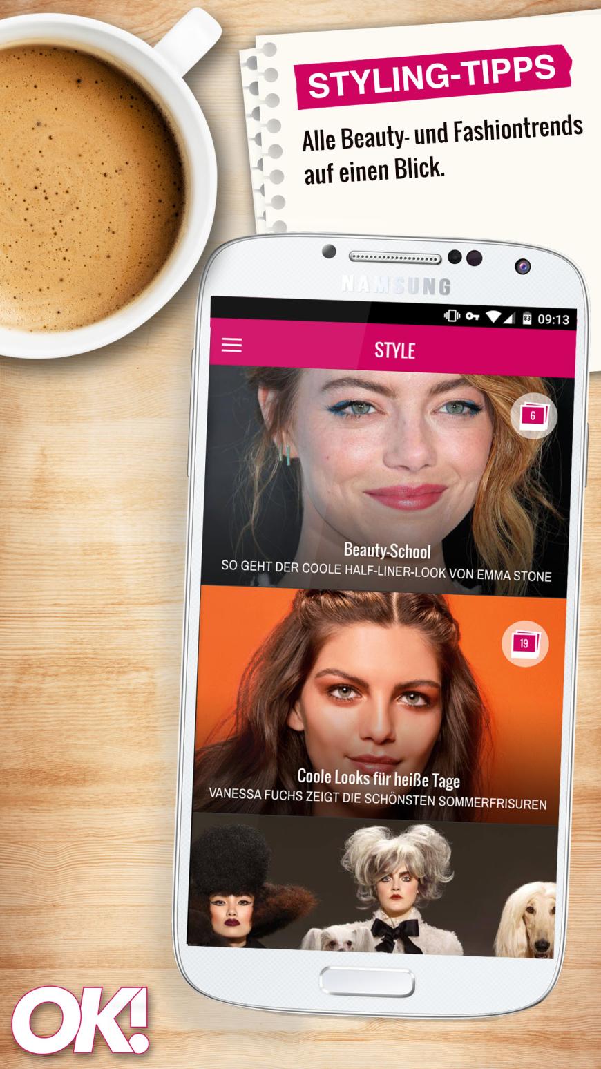 Alle Fashion-Trends und Beauty-Tipps auf einen Blick. Die Outfits der Stars auf dem Red Carpet. Wer überzeugte, wer floppte: unsere - ganz subjektiven - Best- und Worst-Dressed-Listen. Schmink-Tutorials und Frisuren-Tipps bringen dich groß heraus.