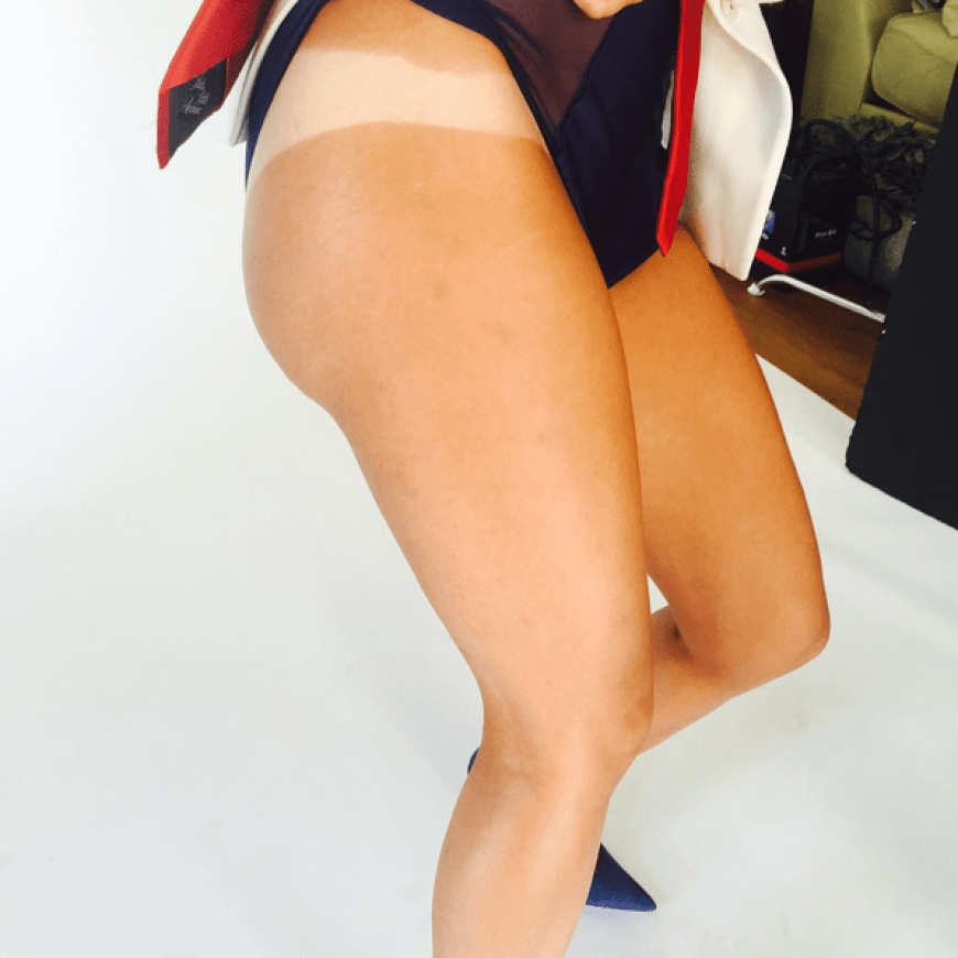 Für das Cover-Shooting hat Kaley Cuoco hart trainiert.