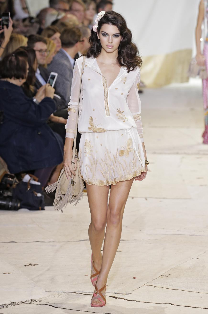 Kendall Jenner für Diane von Furstenberg.