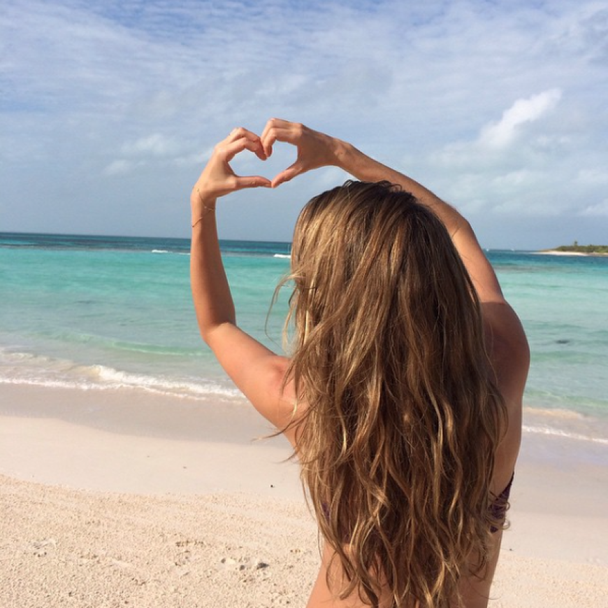 Rückenansicht ist wohl auch bei Gisele Bündchen beliebt.