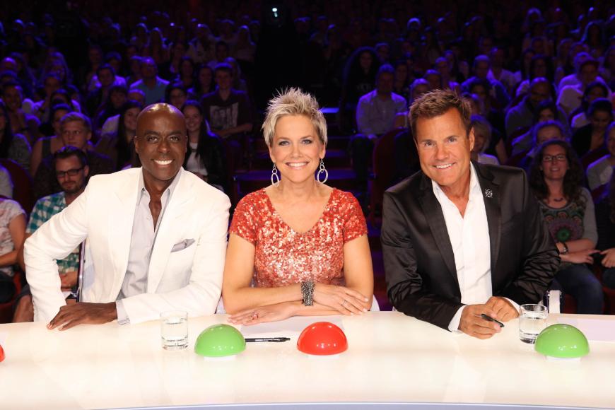Von Bruce Darnell, Inka Bause und Dieter Bohlen gab es drei Mal