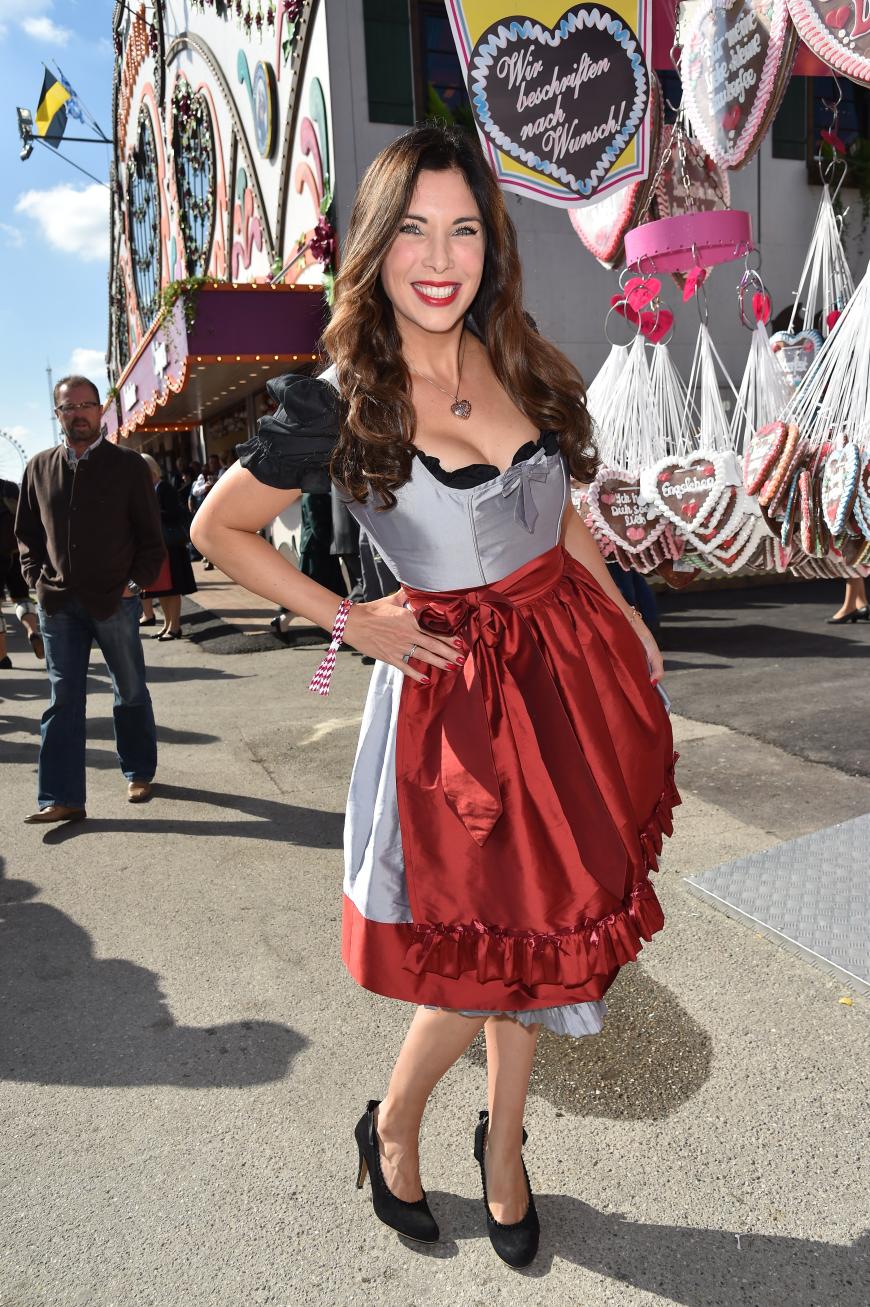 Ohne viel Chi Chi kam das Dirndl von Alexandra Polzin aus. Fast ein bisschen langweilig, oder?