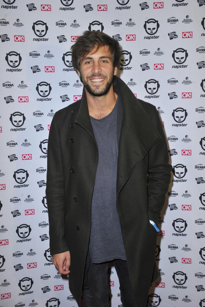 Sänger Max Giesinger freute sich darauf, Freunde und Kollegen aus der Musikbranche zu treffen.