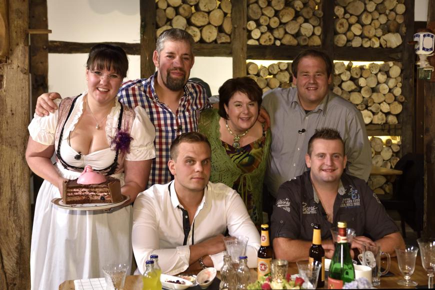 Katja, Uwe, Iris, Marcel, sowie Gunther und Sebastian von