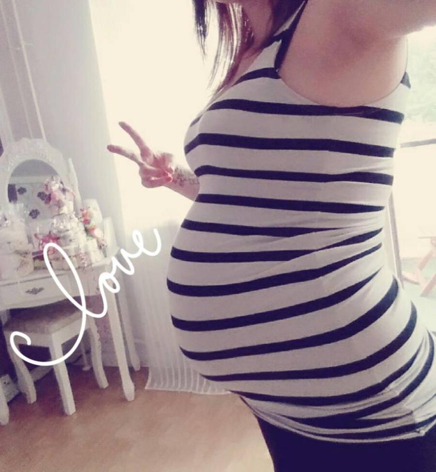 Die Schauspielerin freut sich auf ihr Baby.