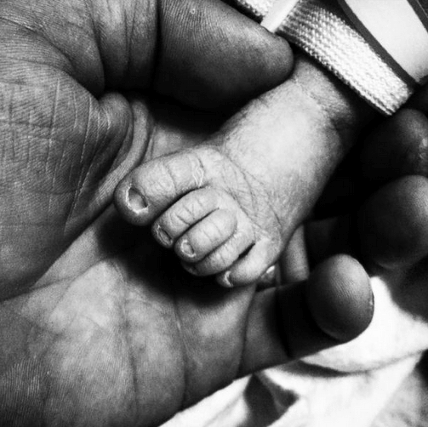 Baby Ludo erblickte am Dienstag, 6. Oktober, das Licht der Welt.