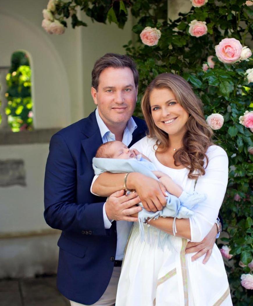 Der jüngste Schweden-Royal, Prinz Nicolas, wird am Sonntag getauft.