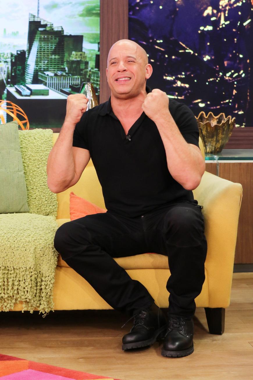 So zeigte er sich abends in einer TV-Show. Hat Vin Diesel den Diätcode geknackt?