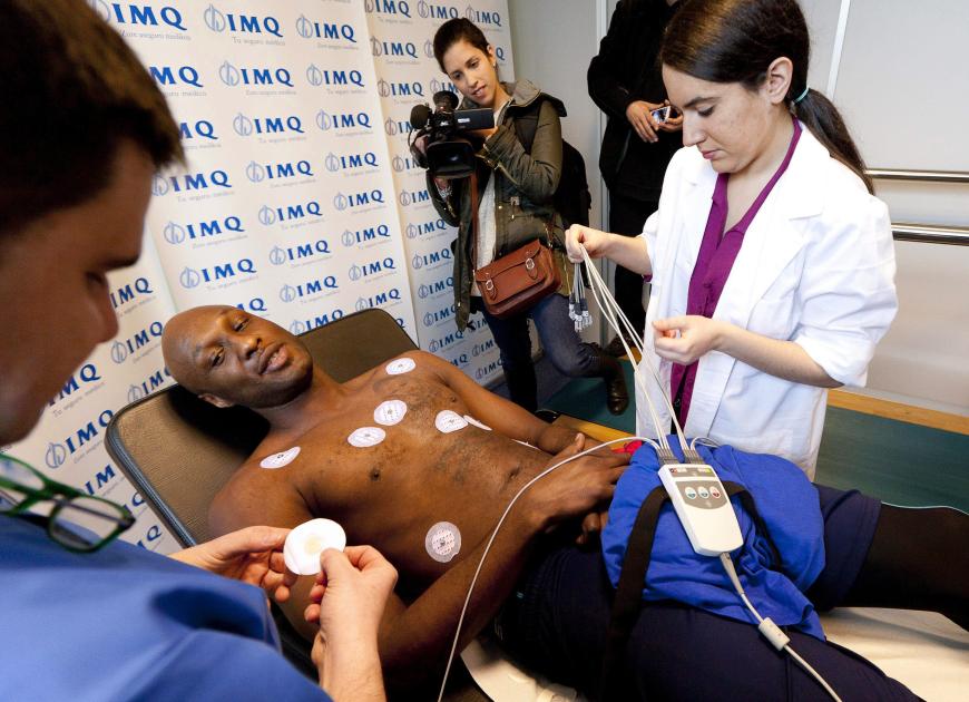 Wird Lamar Odom wieder aus dem Koma erwachen (Archivbild)?