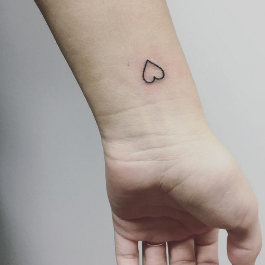 HerzTattoo Klein, aber fein Die süßesten Mini Tattoos OK! Magazin