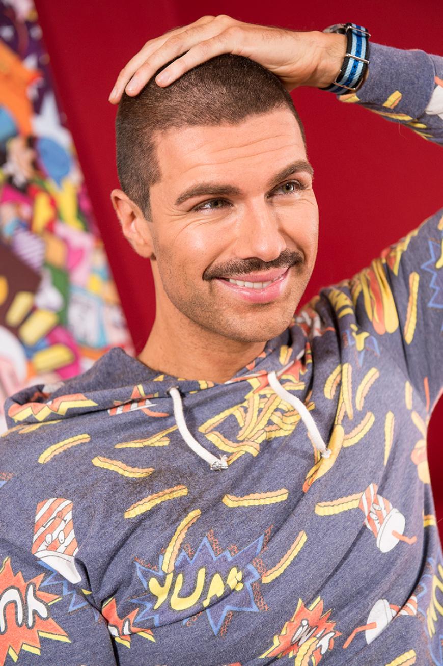 Nachher: Am Ende ist der Designer aber doch happy mit seinem neuen, lässigen Look.