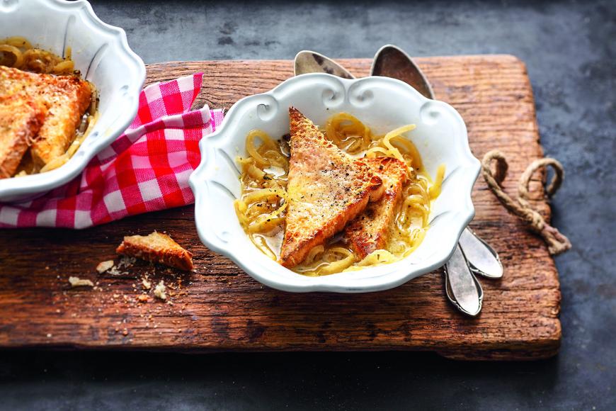 Französische Zwiebelsuppe