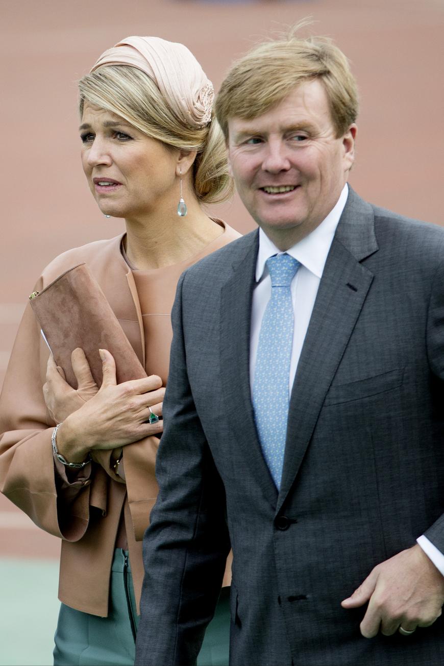 Arme Máxima: Die Königin musste ihren China-Besuch abbrechen, während Gatte Willem-Alexander noch bis Donnerstag vor Ort die königlichen Termine wahrnimmt.