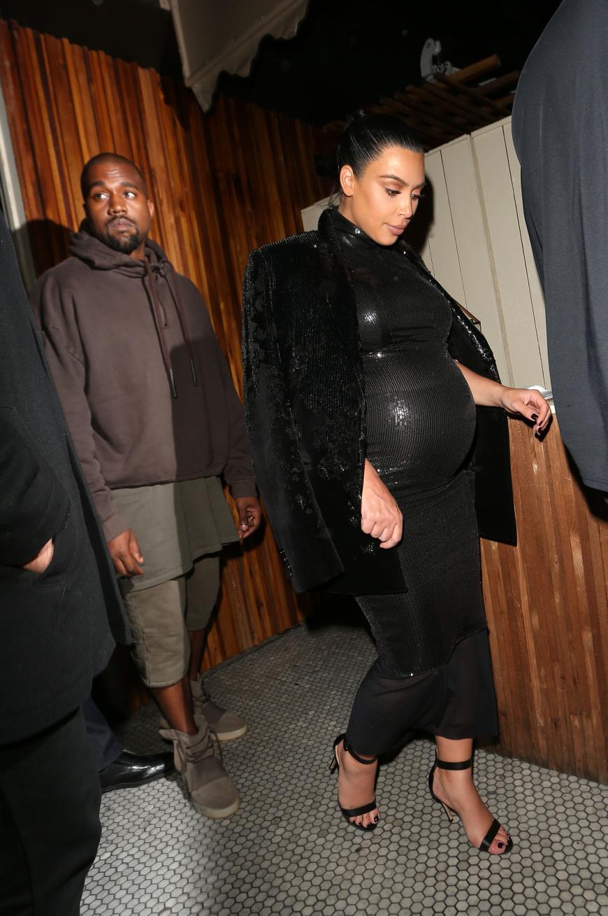 Kanye West und Kim Kardashian