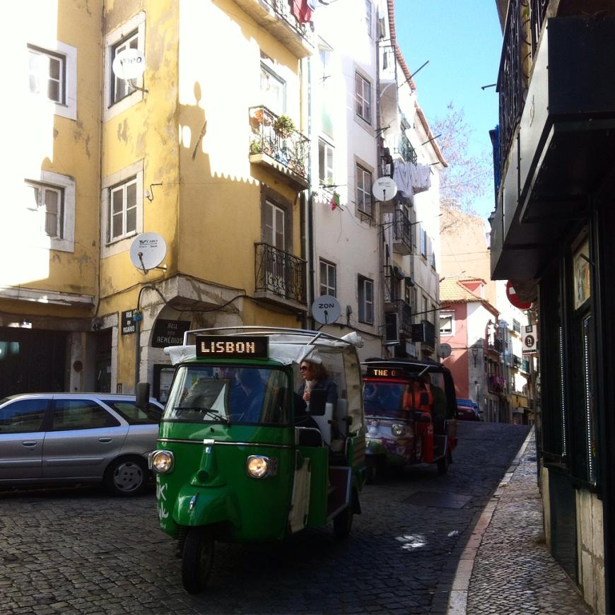 Für die Faulen unter uns: Ein Tuktuk nehmen!