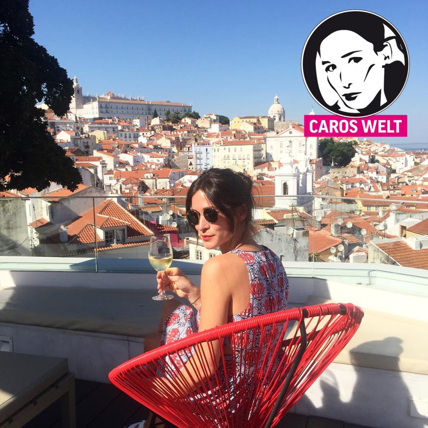 Mein persönlicher Lieblingsausblick auf Alfama auf dem Rooftop des Memmo Alfama Hotel.