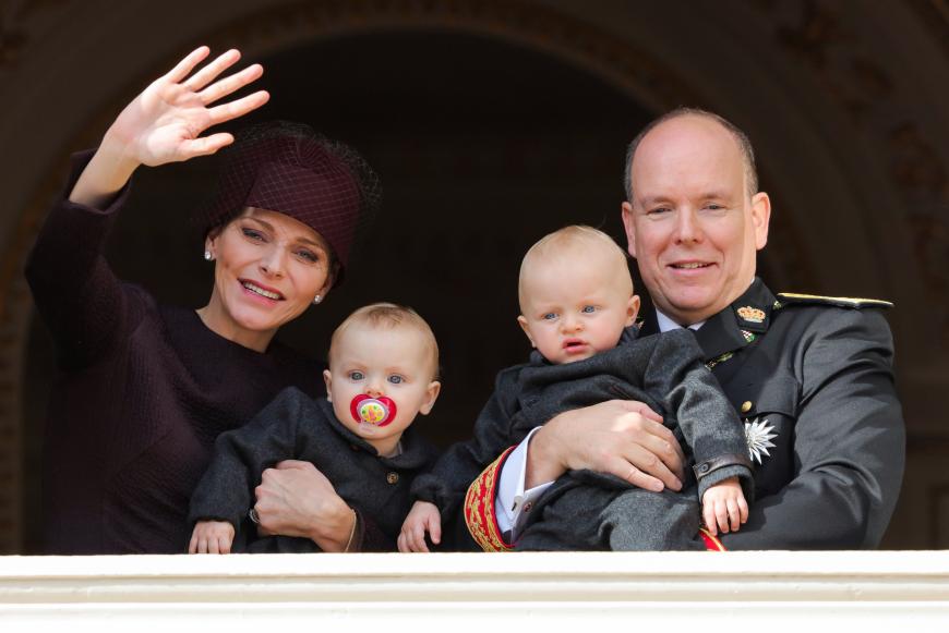 Die glückliche Fürstenfamilie