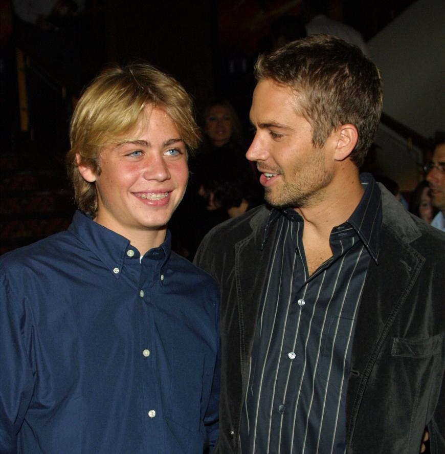 Paul Walker (r.) war ein echter Familienmensch. Zu seinem kleinen Bruder Cody Walker (l.) hatte er ein inniges Verhältnis.