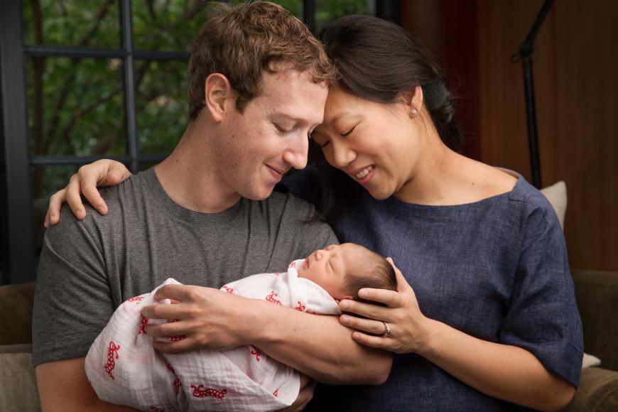 Mark Zuckerberg und seine Frau Priscilla Chan