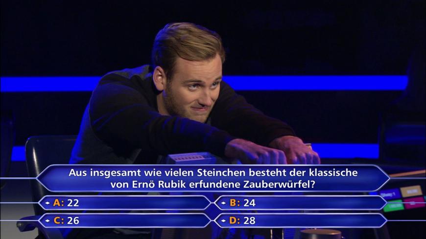 Die Millionenfrage...