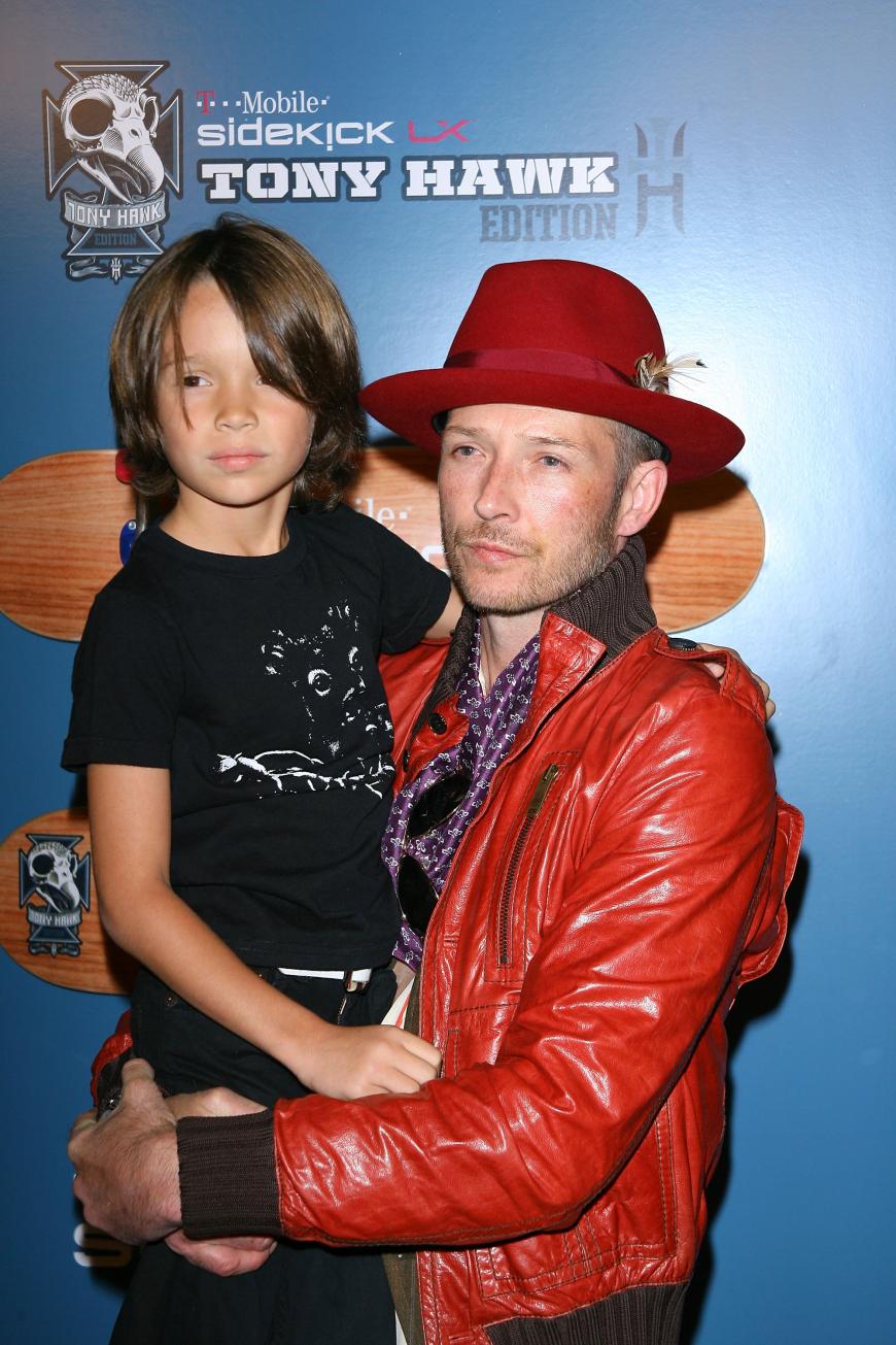 Scott Weiland und Sohn Noah