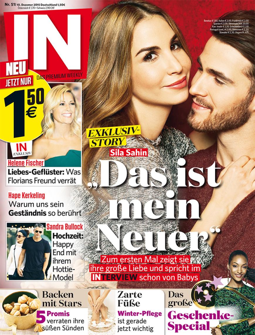 Exklusiv in der IN sprechen Sila Sahin und Samuel Radlinger über ihre Liebe.