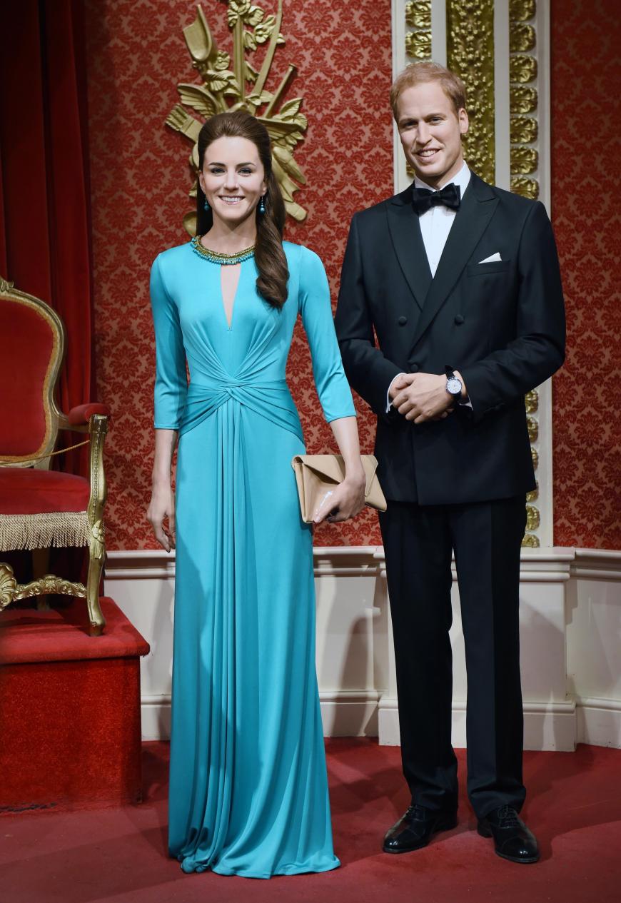 Herzogin Kate und Prinz William sehen ihren Originalen zum Verwechseln ähnlich.