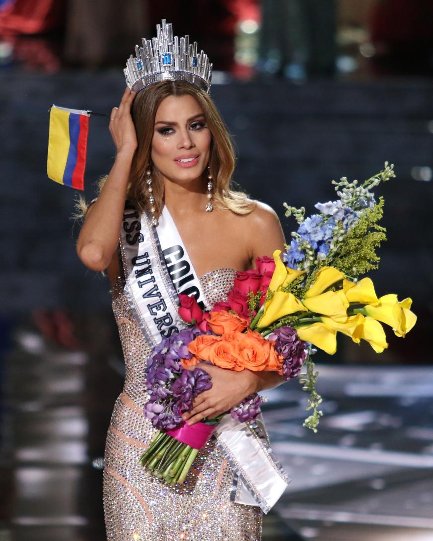 Unglaublich enttäuschend: Ariadna Gutierrez wurde die Krone schon nach kurzer Zeit wieder genommen.