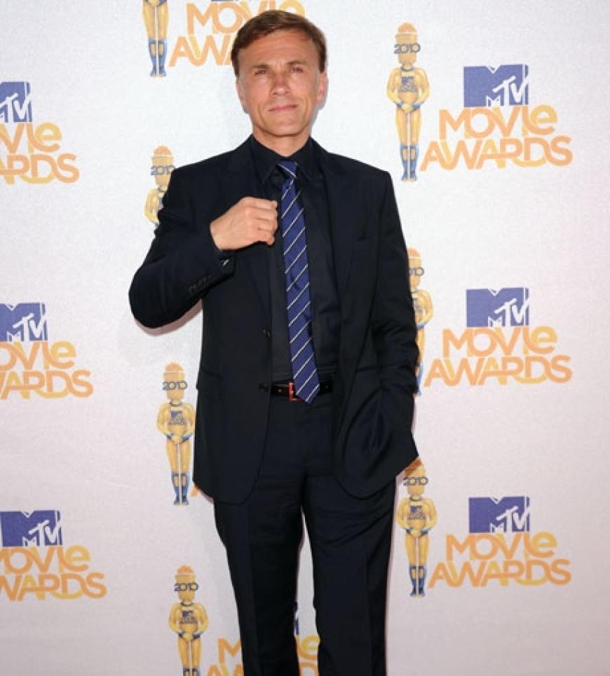 Oscar-Preisträger Christoph Waltz hat es auch zu den Movie Awards verschlagen. Er war als