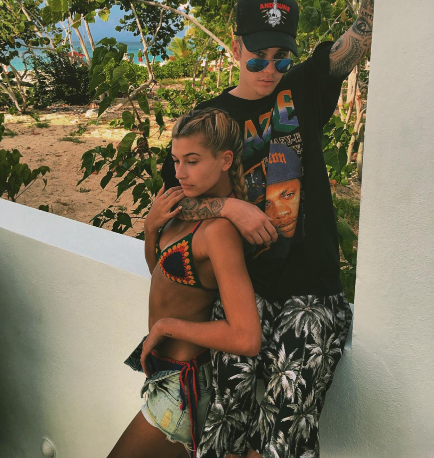 Auf Instagram präsentieren sich Hailey und Justin sehr vertraut.
