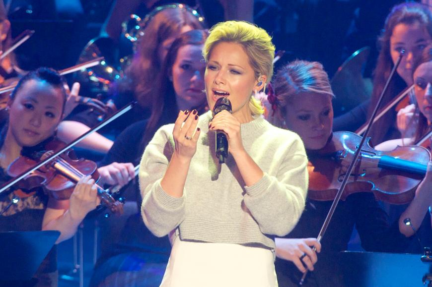 Helene Fischer als Jury-Mitglied hält Dieter Bohlen für