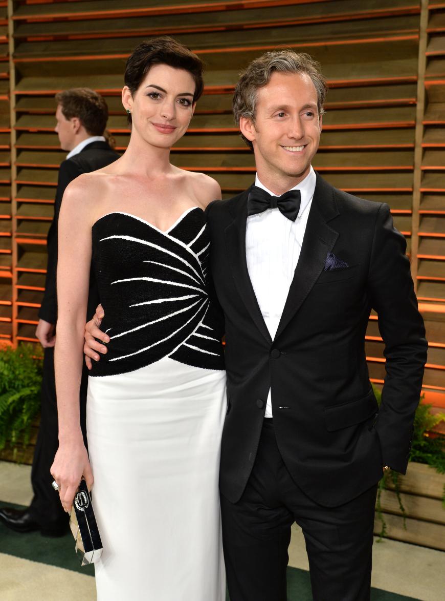 Anne Hathaway und Adam Shulman, mit dem sie seit 2012 verheiratet ist.