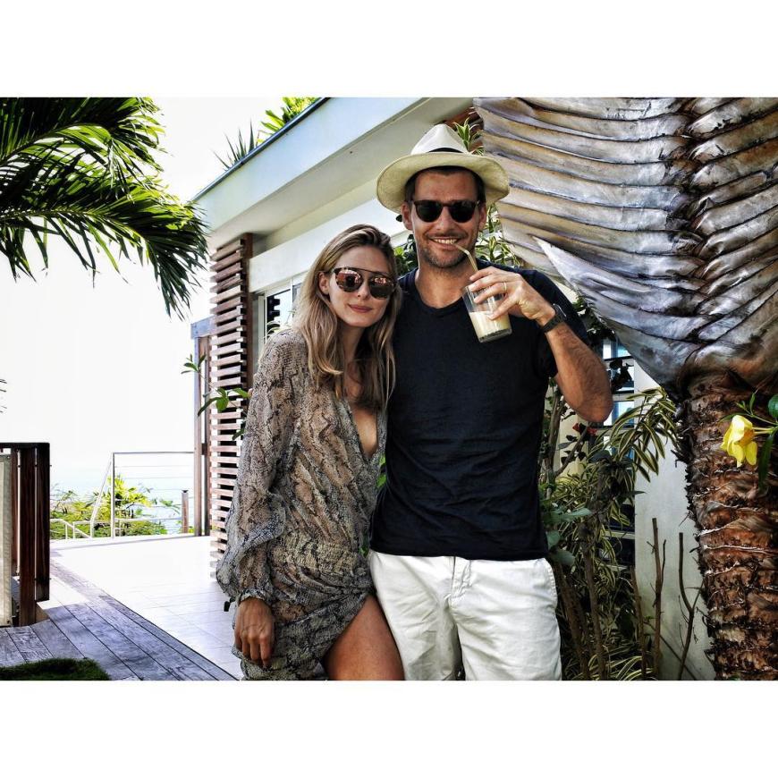 Palermo/Huebl Holiday Edition: So sommerlich feiert das It-Couple den Jahreswechsel.
