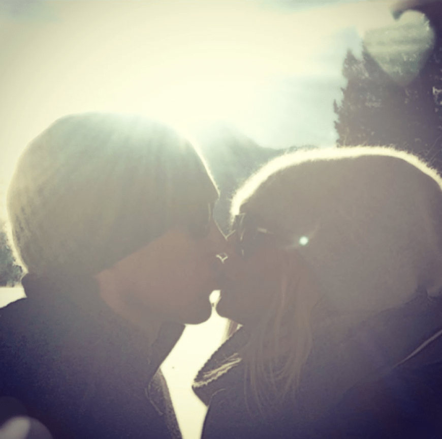 Wissen, wie sie den Temperaturen trotzen: Heidi Klum & Vito Schnabel