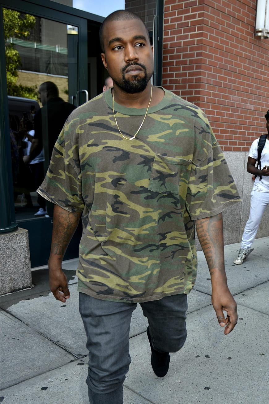 Kanye West sorgt für Aufsehen.
