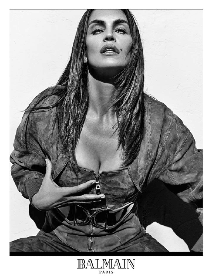 In den Neunzigern genau so heiß wie heute: Cindy Crawford.