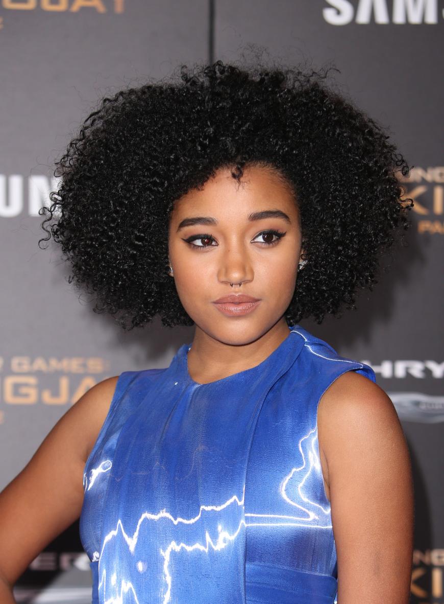 Amandla Stenberg wurde durch ihre Rolle als "Rue" im ersten Teil der "Hunger Games"-Trilogy berühmt.
