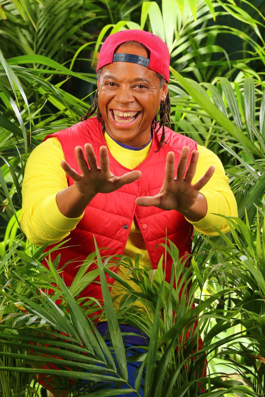Ob sich Ricky Harris während des Fotoshootings schon ...