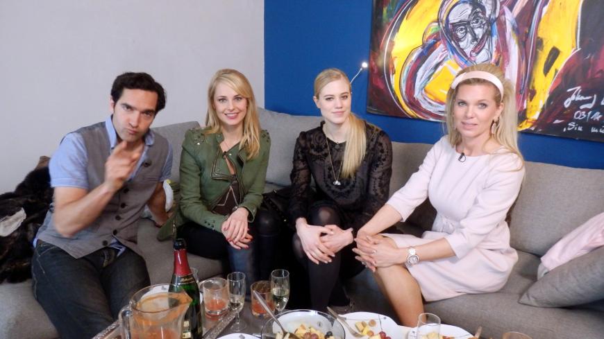 Die gestrige Shopping-Runde bestand aus Thomas Held, Silvia Schneider, Larissa Marolt und Maja Prinzessin von Hohenzollern (v.l.n.r.).