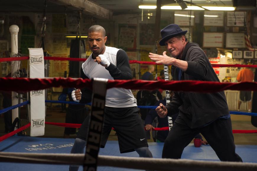 Michael B. Jordan und Sylvester Stallone