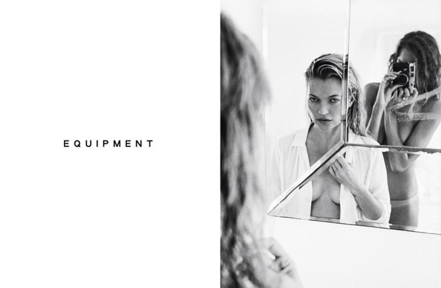 Kate Moss und Daria Werbowy für Equipment Spring/Summer