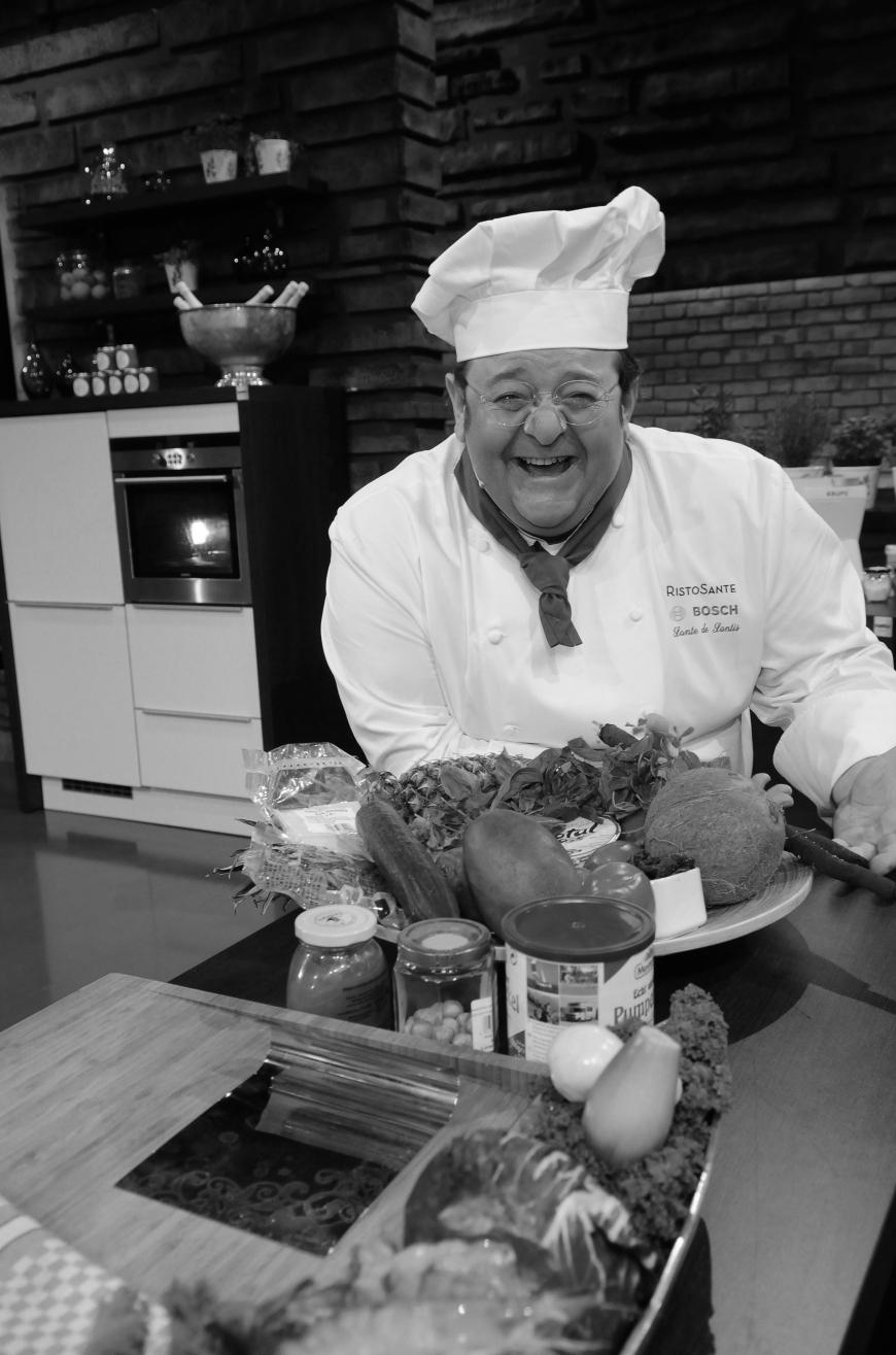Völlig überraschender Tod mit nur 50 Jahren: TV-Gastronom Sante de Santis, der sich 1997 bis 2005 beim