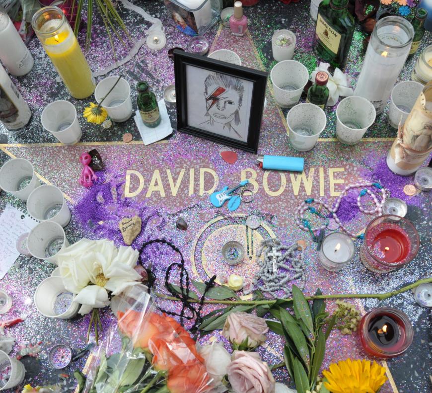 David Bowie erhielt 1997 einen eigenen Stern auf dem Walk of Fame.