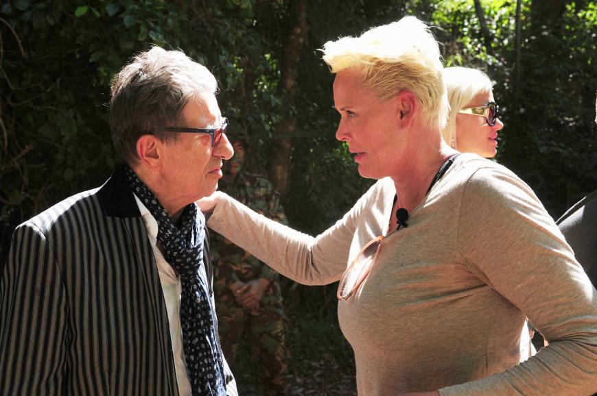 Erste Krise? Brigitte Nielsen und Rolf Zacher