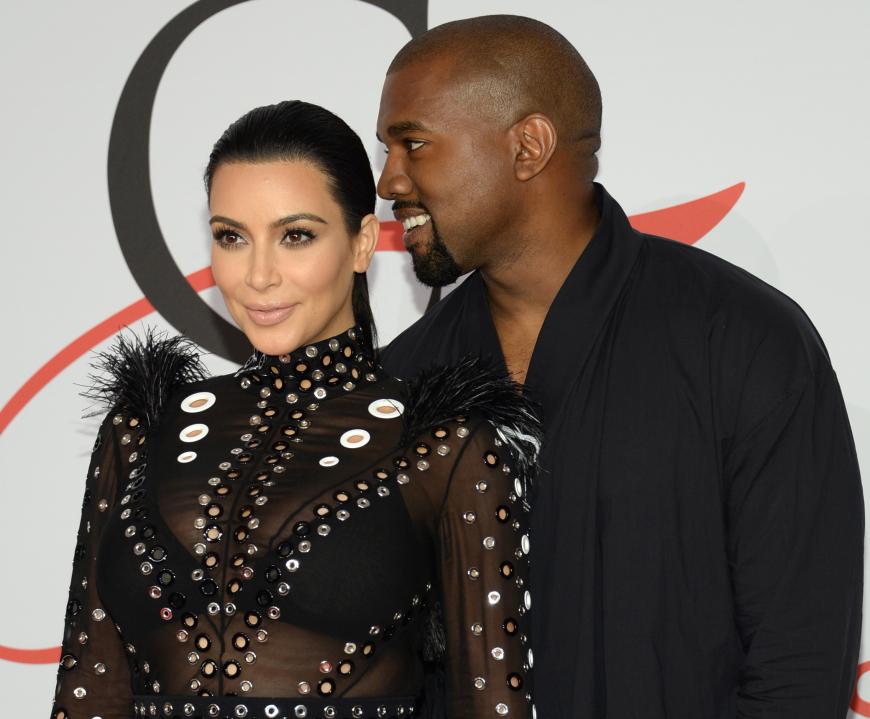 Hier war Kim Kardashian noch schwanger mit Saint West.