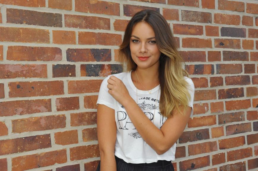 Janina spielt in der Daily Soap