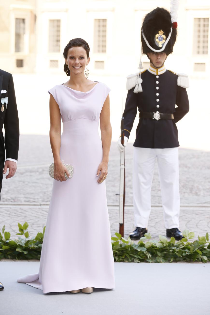 Sofia bei der Hochzeit von Chris O'Neill und Madeleine von Schweden
